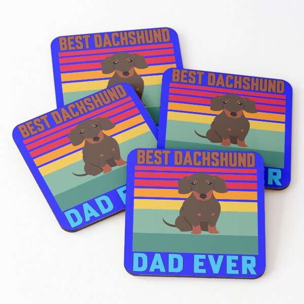 Item preview, Dachshund Dog Owner Best Dachshund Dad Ever designed and sold by fantasticdesign.