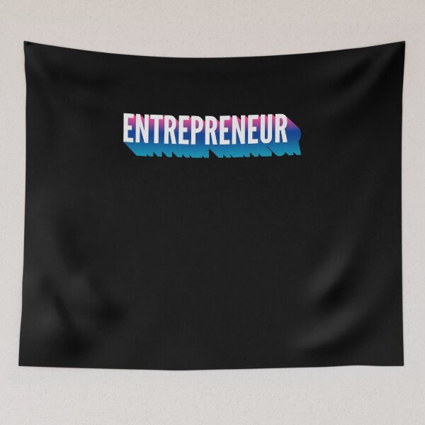 Item preview, Entrepreneur With Long Gradient Shadow designed and sold by SVPOD.