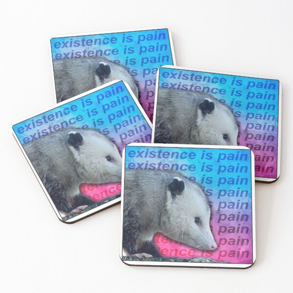 Item preview, existence is pain possum designed and sold by BattleGoat.