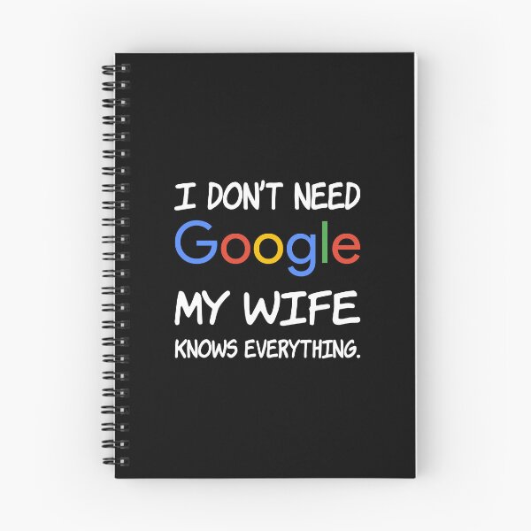 Item preview, No necesito Google Mi esposa lo sabe todo. designed and sold by creatrcc.