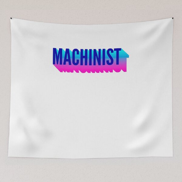 Item preview, Machinist With Long Gradient Shadow designed and sold by SVPOD.