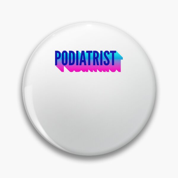 Item preview, Podiatrist With Long Gradient Shadow designed and sold by SVPOD.