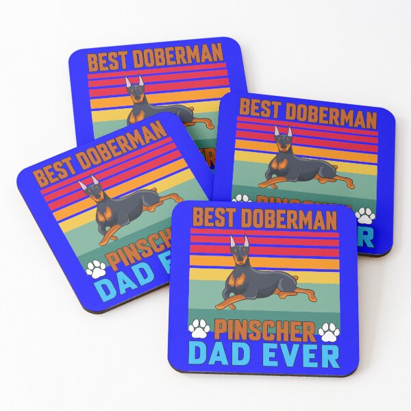 Item preview, Doberman Dog Pet Owner Best Doberman Pinscher Dad Ever designed and sold by fantasticdesign.