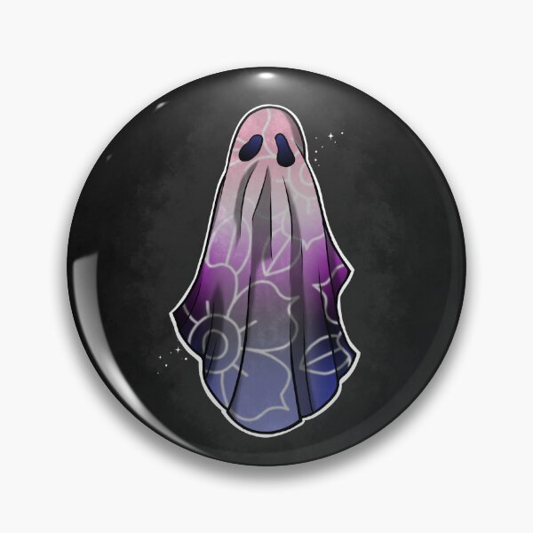 Item preview, Genderfluid Pride Flowery Ghost designed and sold by saltuurn.