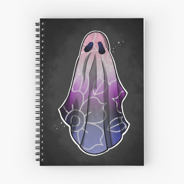 Item preview, Genderfluid Pride Flowery Ghost designed and sold by saltuurn.
