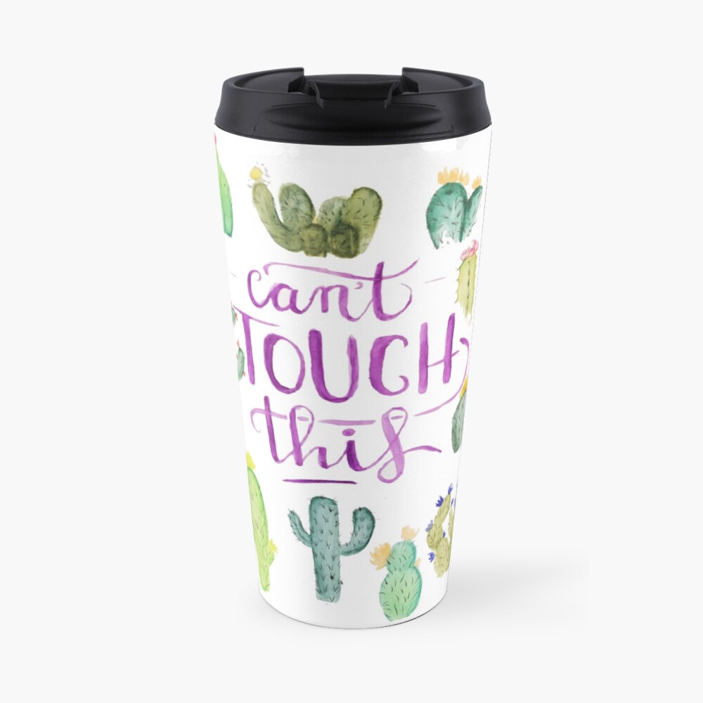 Cactus mug Cant touch this mug coffee mug tumbler water bottle