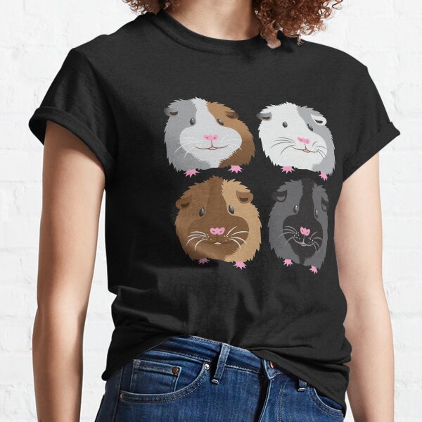 Four piggies (guinea pigs) Classic T-Shirt