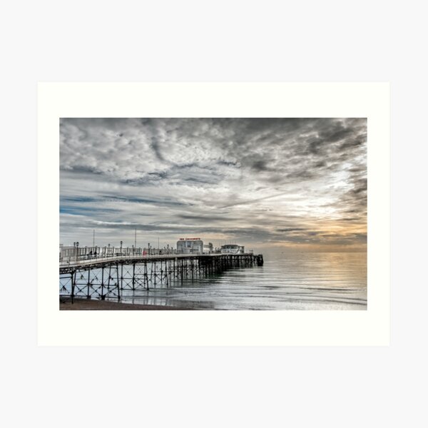 Worthing pier Art Print
