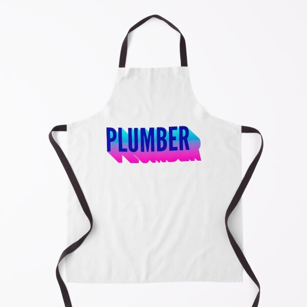 Item preview, Plumber With Long Gradient Shadow designed and sold by SVPOD.