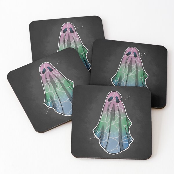 Item preview, Polysexual Pride Flowery Ghost designed and sold by saltuurn.