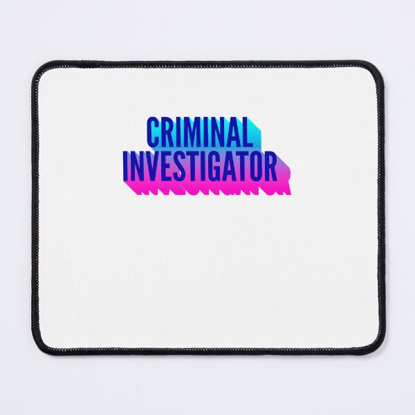 Item preview, Criminal Investigator With Long Gradient Shadow designed and sold by SVPOD.