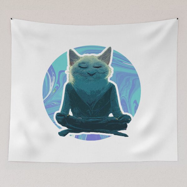 Item preview,  Samsung  Cases22 | Cat deep mindfulness designed and sold by Designsssssssssssssssss.