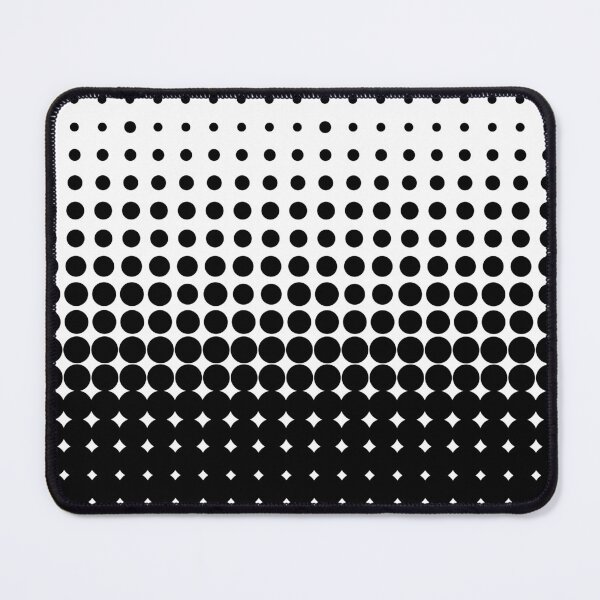 Item preview, Gradient halftone dots (white to black) designed and sold by pattypattern.