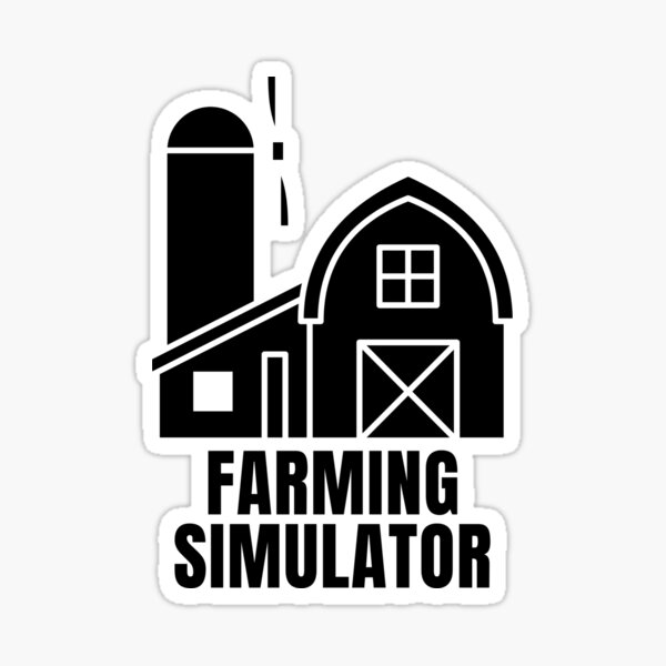 "Farming Simulator" Sticker for Sale by mouyh | Redbubble