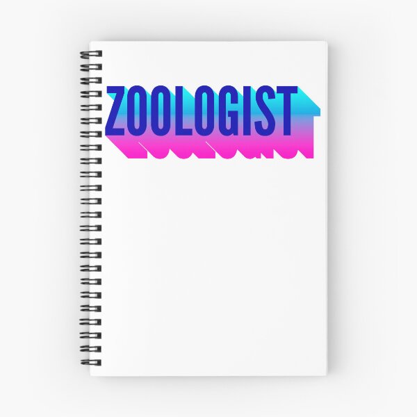 Item preview, Zoologist With Long Gradient Shadow designed and sold by SVPOD.