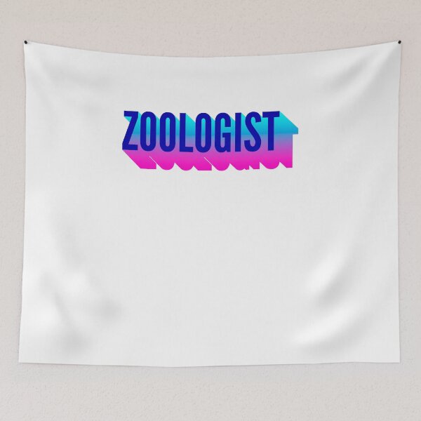 Item preview, Zoologist With Long Gradient Shadow designed and sold by SVPOD.