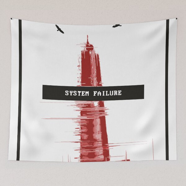 Item preview, System Failure, FECA, Backroom Art designed and sold by The Sr Corchea Backroom Art.
