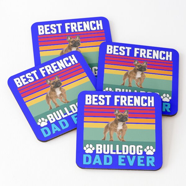 Item preview, French Bulldog Lover Best French Bulldog Dad Ever designed and sold by fantasticdesign.
