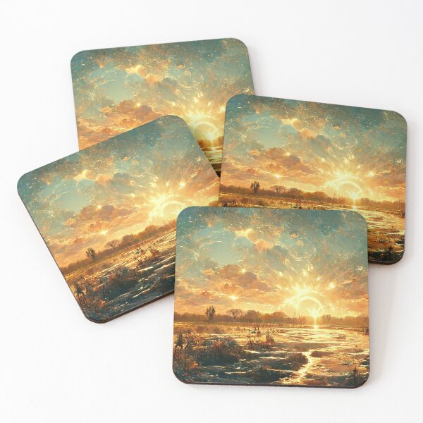 Item preview, Beautiful sunset in the afterglow designed and sold by Protein42.