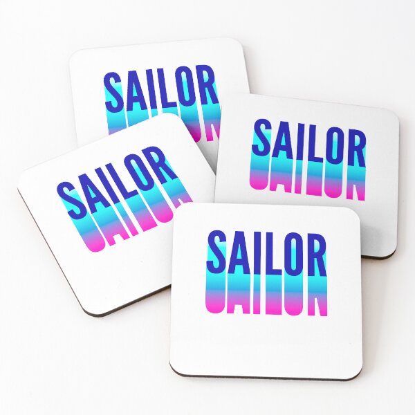 Item preview, Sailor With Long Gradient Shadow designed and sold by SVPOD.
