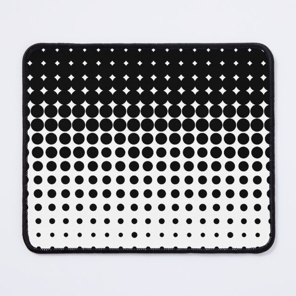 Item preview, Gradient halftone dots (black to white) designed and sold by pattypattern.