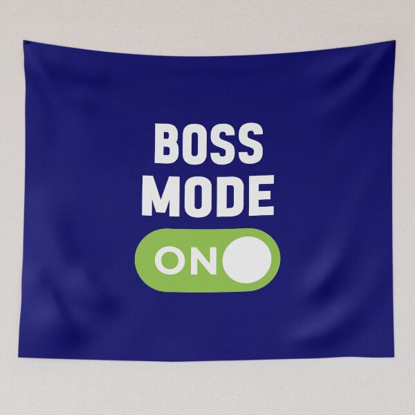 Item preview, Boss Mode On designed and sold by freshLayer.