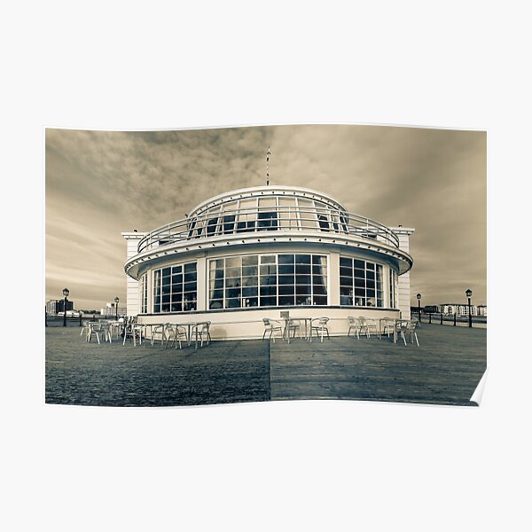 The end of the pier, Worthing Poster