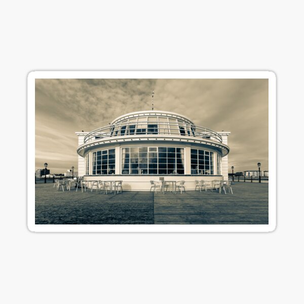 The end of the pier, Worthing Sticker