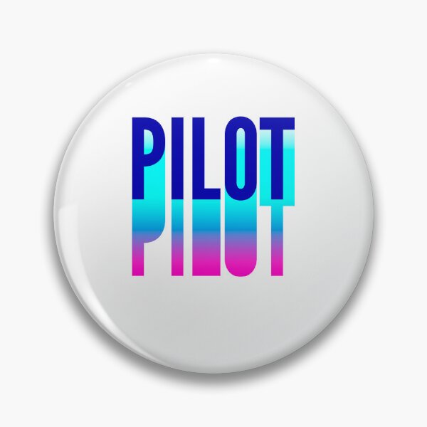 Item preview, Pilot With Long Gradient Shadow designed and sold by SVPOD.