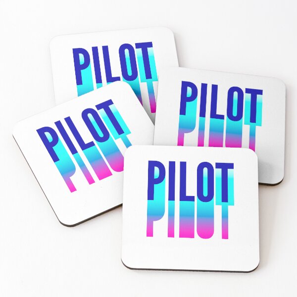Item preview, Pilot With Long Gradient Shadow designed and sold by SVPOD.