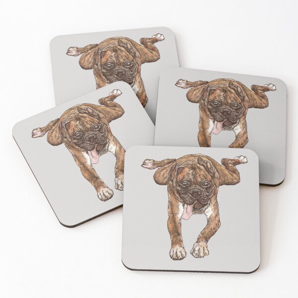 Item preview, The Happy Boxer designed and sold by EilisArt.