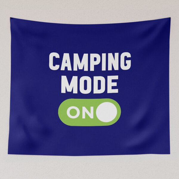Item preview, Camping Mode On designed and sold by freshLayer.