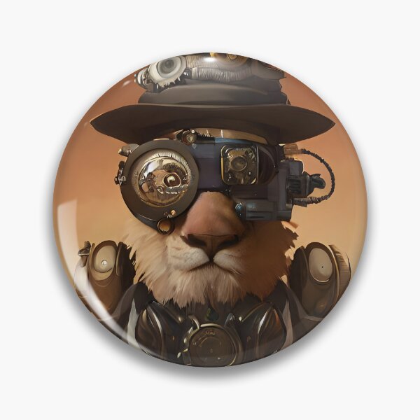Item preview, A steampunk lion designed and sold by Misterplankton.