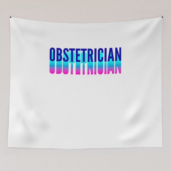 Item preview, Obstetrician With Long Gradient Shadow designed and sold by SVPOD.