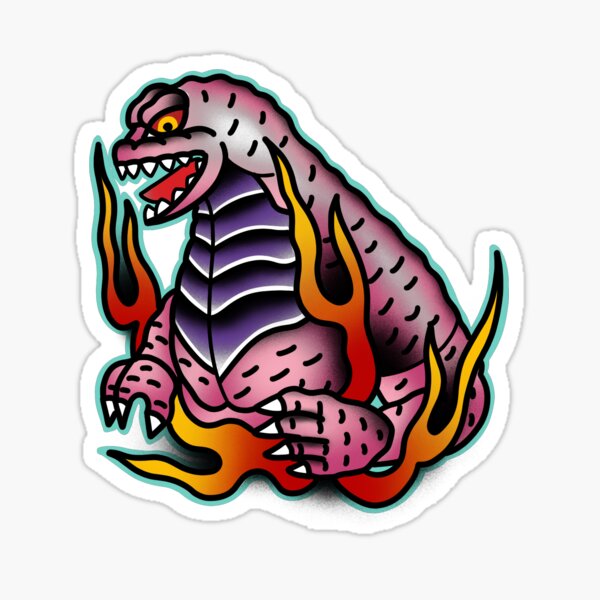 Have you seen a Pink T-Rex around here? Sticker