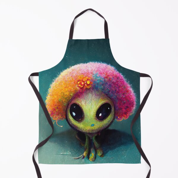 Item preview, Cute Colorful Alien #4 designed and sold by PeanutArtCorner.
