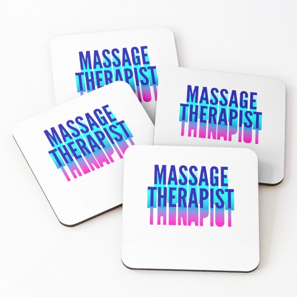 Item preview, Massage Therapist With Long Gradient Shadow designed and sold by SVPOD.