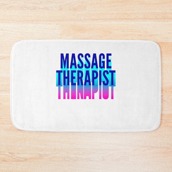 Item preview, Massage Therapist With Long Gradient Shadow designed and sold by SVPOD.