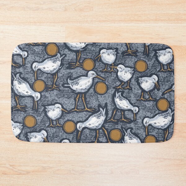 Item preview, Sunny Sandpipers Pattern | Navy designed and sold by L Diane Johnson.