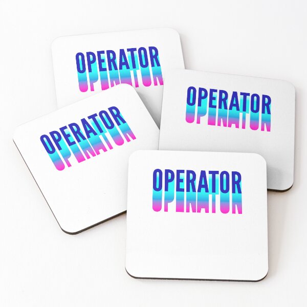 Item preview, Operator With Long Gradient Shadow designed and sold by SVPOD.