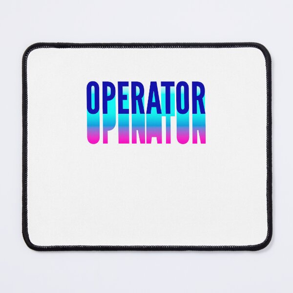 Item preview, Operator With Long Gradient Shadow designed and sold by SVPOD.