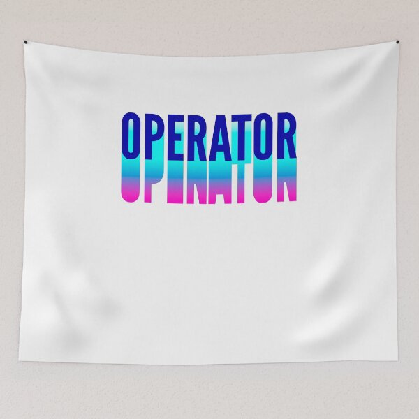 Item preview, Operator With Long Gradient Shadow designed and sold by SVPOD.