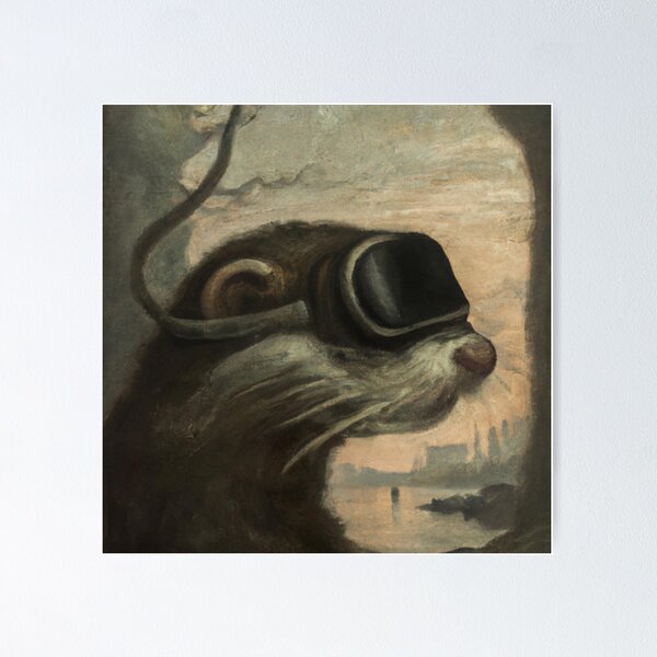 Item preview, Otter Wearing A VR Headset designed and sold by Zestpond.
