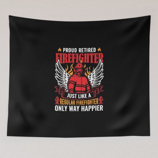Item preview, Retired Firefighter Like A Regular Firefighter But Happier designed and sold by ThisIsMugLife.