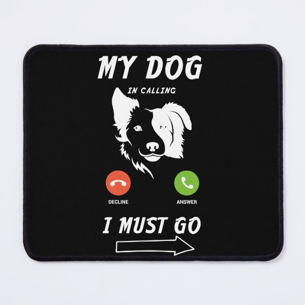 Item preview, My dog Is Calling, Funny Phone Screen Animals Puppy,  Dog Lover's, Niche Mom Dad Owner Christmas Gift designed and sold by BestTshirtArt.