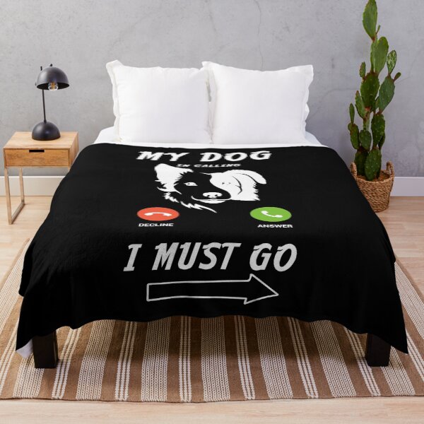 Item preview, My dog Is Calling, Funny Phone Screen Animals Puppy, Dog Lover's, Niche Mom Dad Owner Christmas Gift designed and sold by BestTshirtArt.