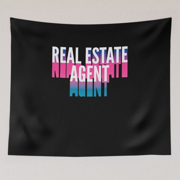 Item preview, Real Estate Agent With Long Gradient Shadow designed and sold by SVPOD.