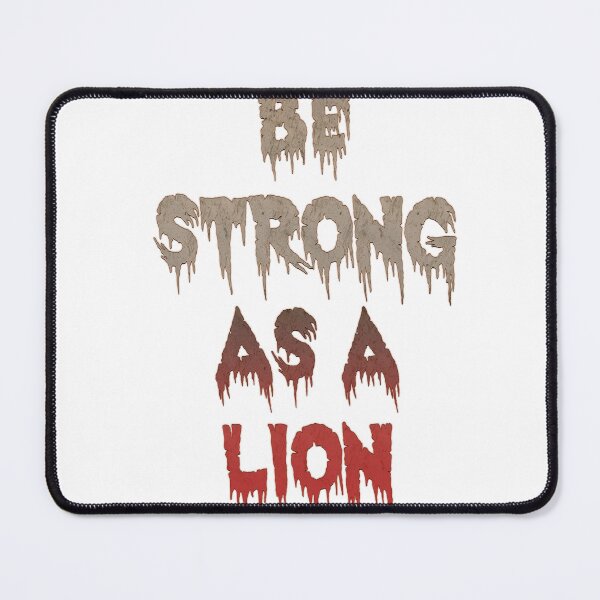 Item preview, be strong as a lion designed and sold by earth wings.