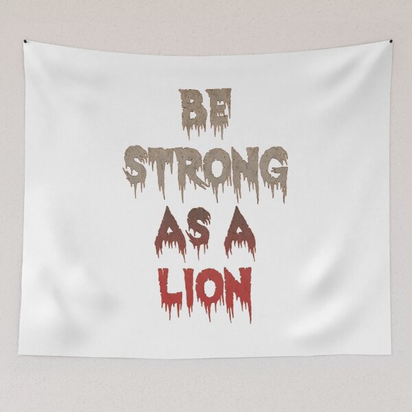 Item preview, be strong as a lion designed and sold by earth wings.
