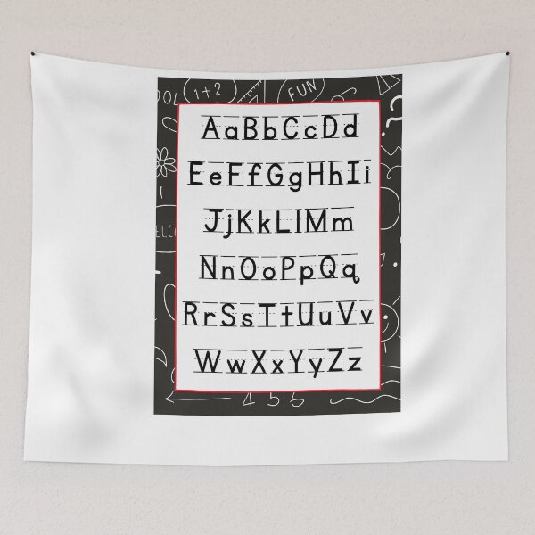 Item preview, ALPHABET designed and sold by DiscoVibes.